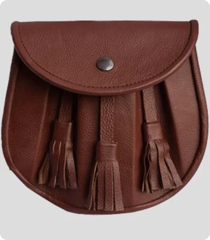 Brown Leather Rob Roy Sporran