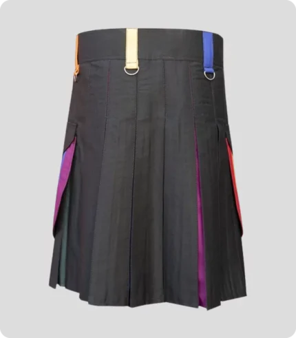 Modern Box Pleated Hybrid Kilt