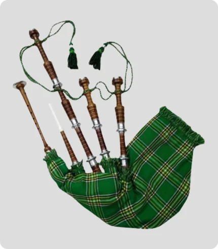 Premium Quality Irish Tartan Bagpipe