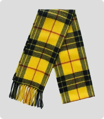 Premium Quality MacLeod of Lewis Lambswool Tartan Scarf Design 27