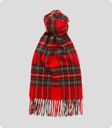 Premium Quality Royal Stewart Cashmere Tartan Scarf Design 31