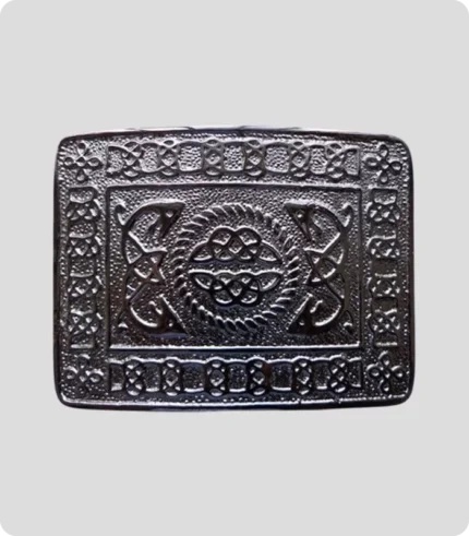 Serpent Celtic Knot Kilt Belt Buckle