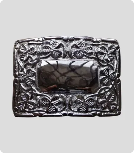 Shamrock Design Kilt Belt Buckle