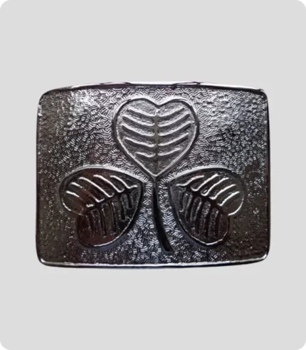 Shamrock Kilt Belt Buckle