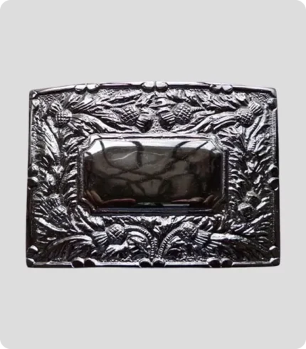 Thistle Flower Scottish Kilt Belt Buckle