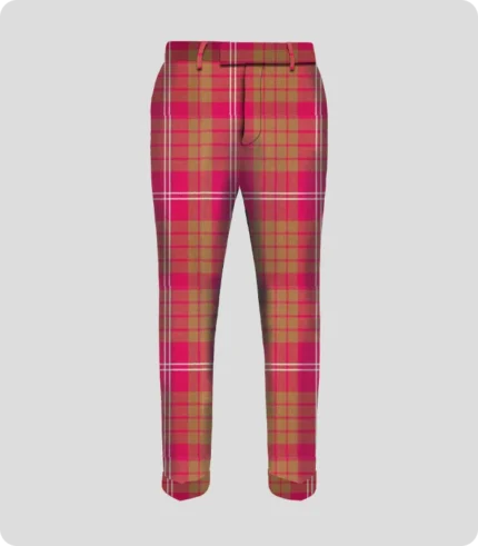 Custom Hand Made Clan Crawford Weathered Tartan